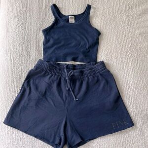 PINK 5" Fleece Shorts